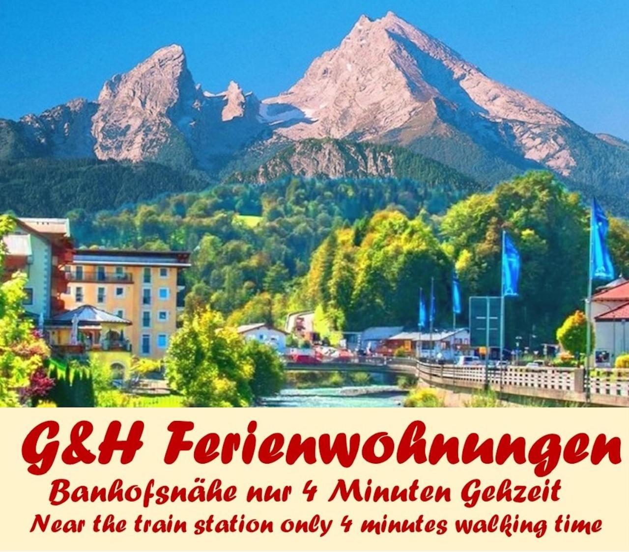G & H Ferienwohnungen Appartement Untersberg ベルヒテスガーデン エクステリア 写真